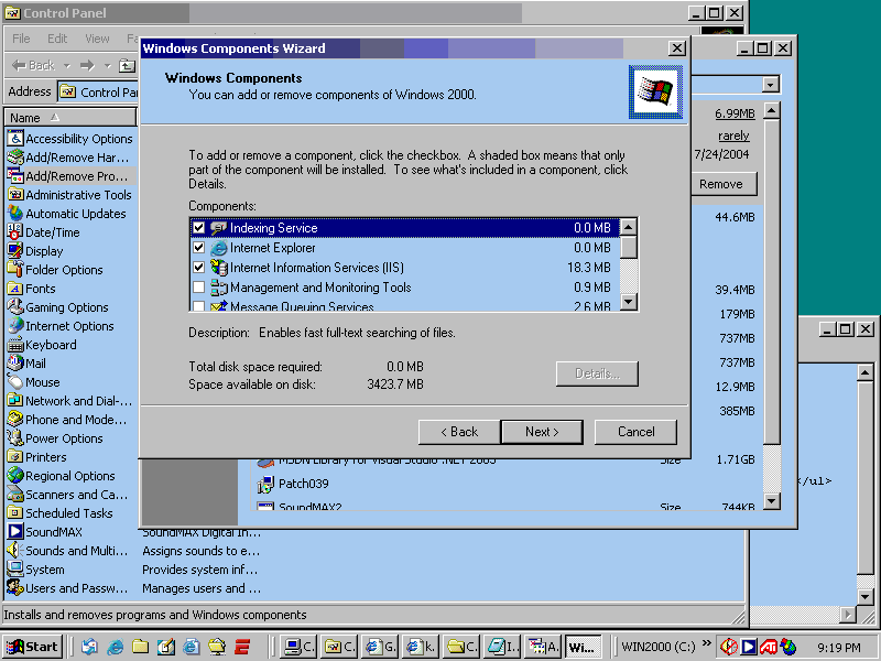 Install